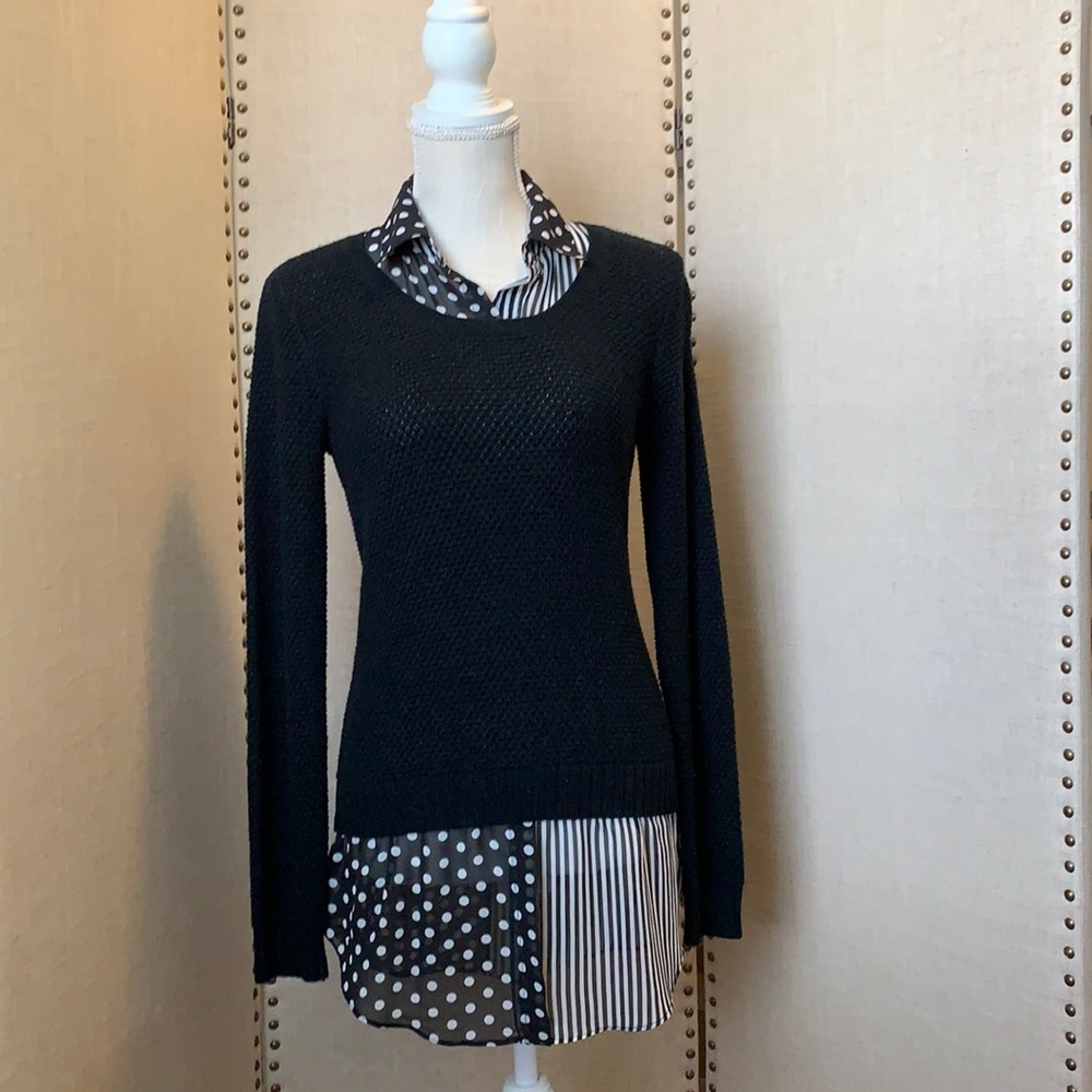 Built-in Faux layered blouse and sweater by Alyx (S)